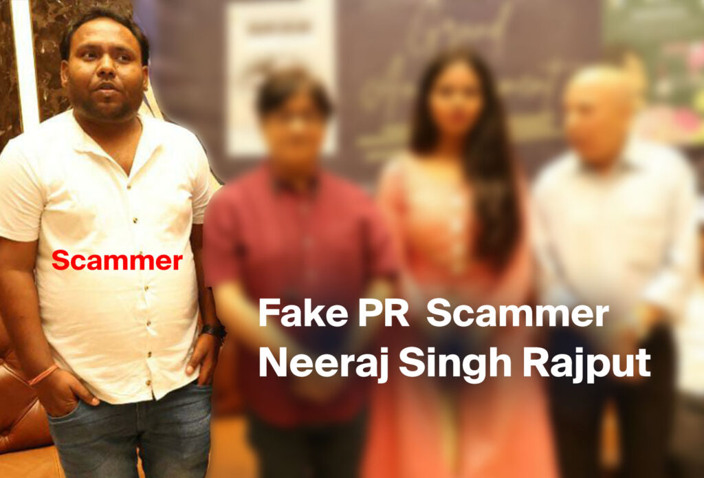pr scam press release scammer neeraj singh waft original mumbai